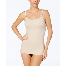Maidenform Firm Control Fat Free Long Length Tank 3266 Beige NWT Size Medium