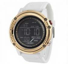 Activa Voyager of Time X Invicta Men's Digital Watch - 52mm, White ACW8125-007
