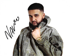 * NAV * signed 8x10 photo * GOOD INTENTIONS * COA *