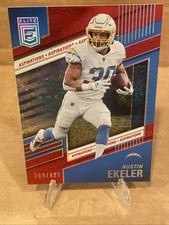 2022 Panini Donruss Elite - Austin Ekeler #43 Aspirations Shimmer /499