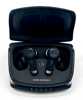Audio-Technica ATH-TWX9 Wireless Bluetooth Noise Cancelling Headphones Black