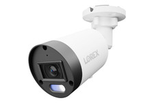 Lorex Connect U3 2K PoE Bullet Camera with Red  Blue Deterrence Lights