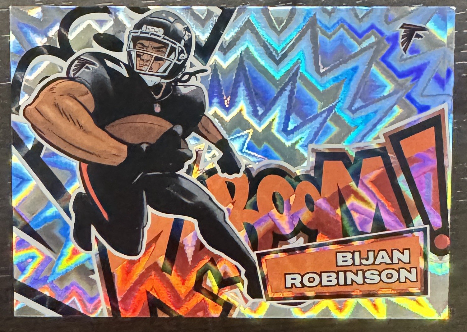 BIJAN ROBINSON Kaboom! 2025 Panini Absolute SSP FALCONS Clean!