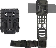 Tactical Leg Straps Metal Modular Holster Adapter Quick Release Sleeve Leg Band