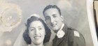 VINT WWII B&W BRIDAL Photos Old Pictures Family Wedding Military Army Navy WW2  — photo 4
