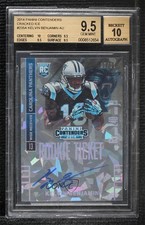 2014 Contenders Cracked Ice Ticket /22 Kelvin Benjamin BGS 9.5 GEM MINT Auto x5u
