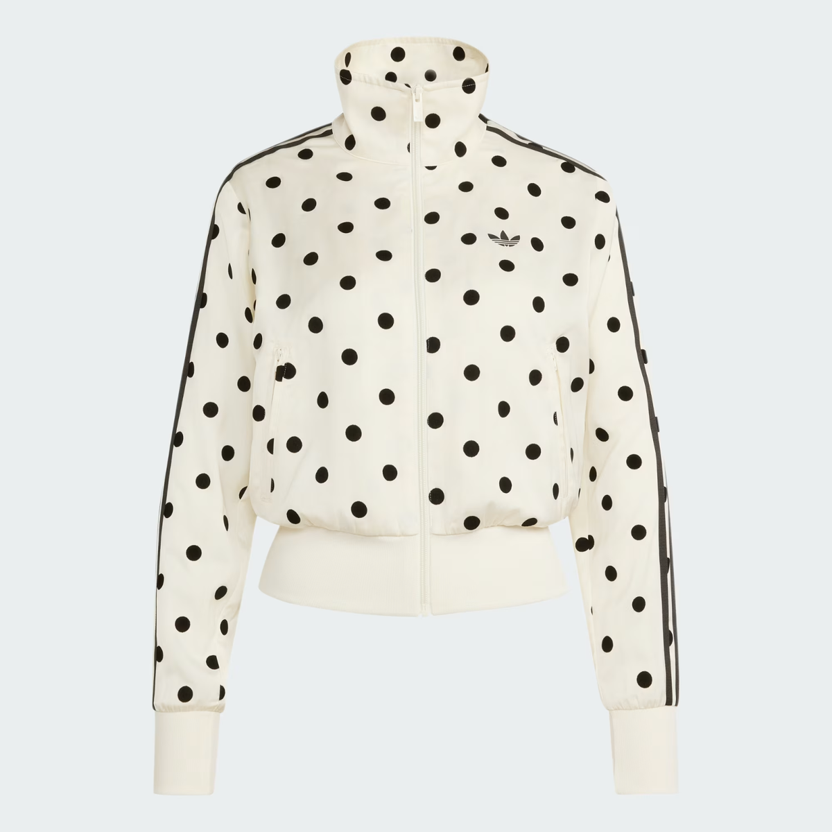 新品　KV1165 　XLサイズ  dot オフホワイト adidas Originals Women's Satin Polka Dot Track Top KV1165 | eBay