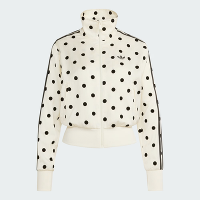 新品　KV1165 　Mサイズ  dot オフホワイト adidas Originals Women's Satin Polka Dot Track Top KV1165 | eBay