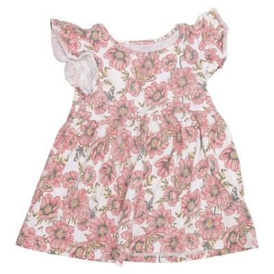Cynthia Rowley, Kleid, Größe: 92, Pink/Weiß/Grün, Baumwolle/Elasthan #N2C