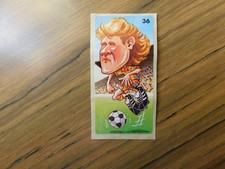 Dunkin Bubble Gum c1990 Euro Football #36 Florin Radiociou Rumania