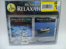 RELAXATION "SOUNDS OF THE RIVER'S EDGE / RHYTHM OF THE RIVER Brand New 2-CD SET