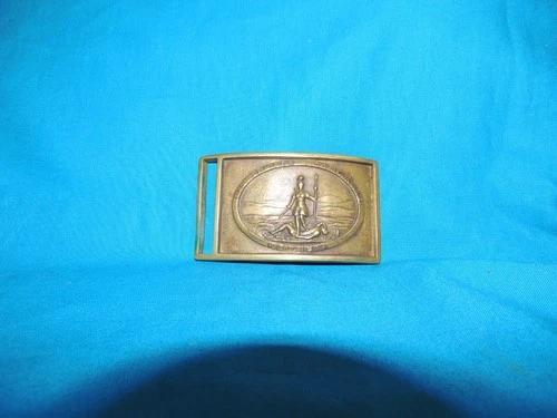 State of Virginia Civil War CS Buckle