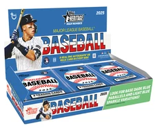 2025 TOPPS HERITAGE HIGH NUMBER HOBBY BOX (1 AUTO or RELIC) Baseball New QTY