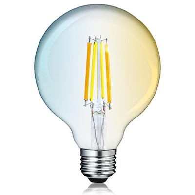 Kyodo Lighting Led Bulb E26 Filament Bulb Gt-B-G95-E26Ct 60W Equivalent Dimmabl_