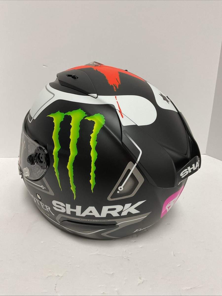 Shark Race-R Pro Lorenzo Replica Helmet Black/White - Small | eBay