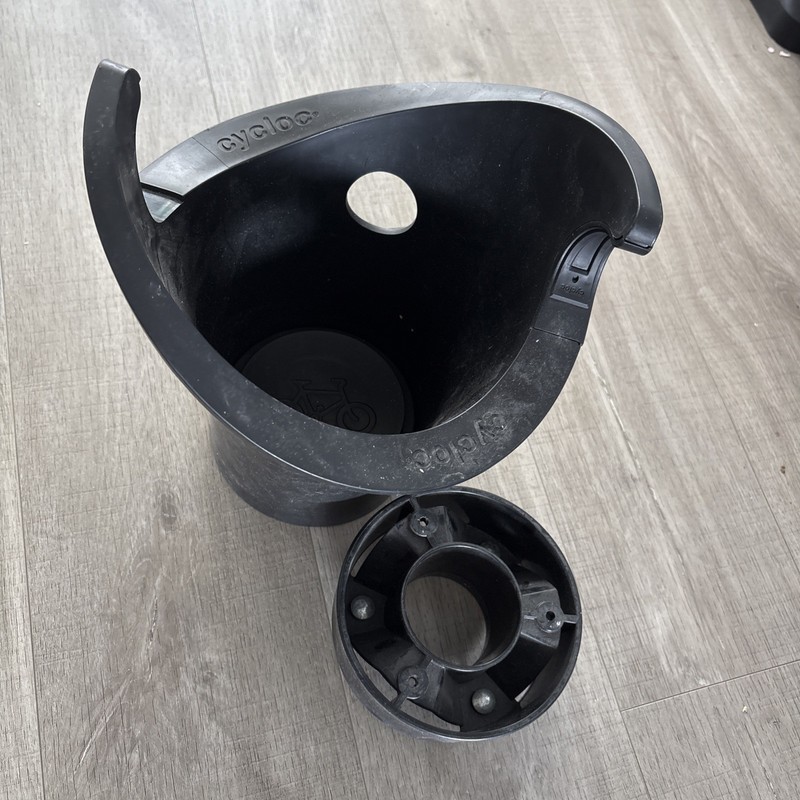 Cycloc Wall-mounted Bike Storage with Extender