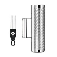 Soulmate Stainless Steel Guiro 12"x4" with Scraper Latin Percussion Instrument