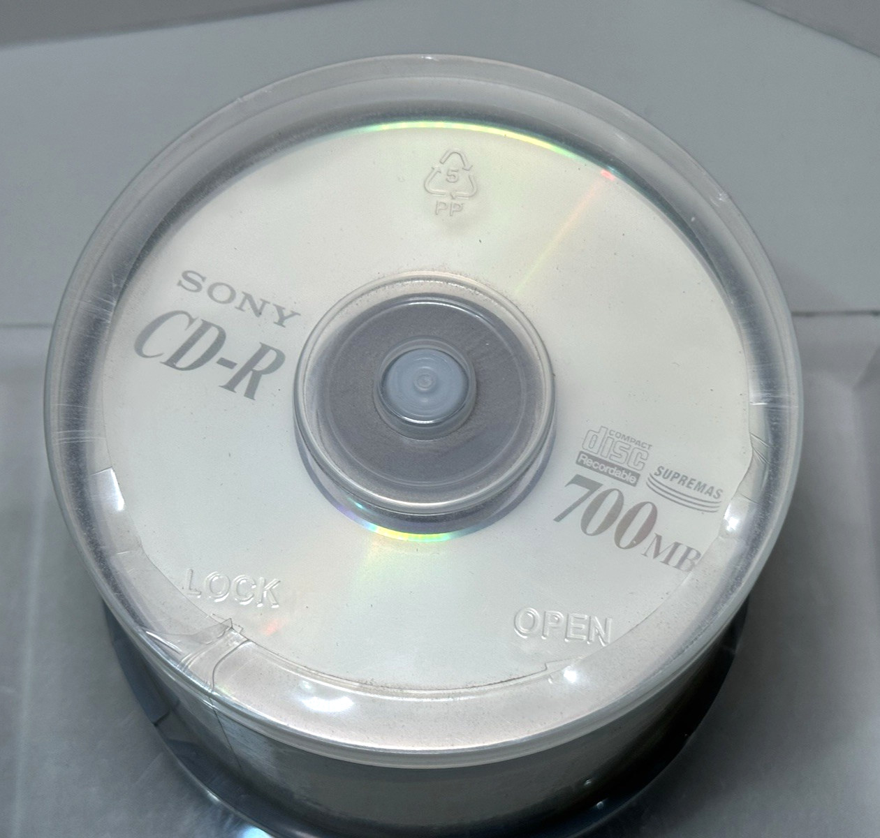 NEW Sony CD-R 50 Pack High Speed Recordable Disc 700 MB 1X-48X 80 Min