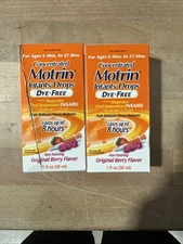 MOTRIN Concentrated Infant Drops Fever Treatment Lot Of 2, Exp: 01/2027