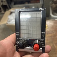 Vintage General Airtronics Corp 1210B OSCILLOSCOPE Monitor Airplane Made In USA