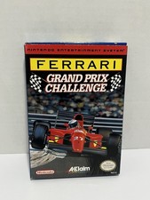 Nintendo NES Ferrari Grand Prix Challenge 1992 Box + Cart (No Manual)