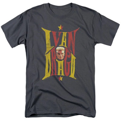 Rocky Iv Ivan Mens T Shirt Charcoal