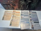 Original Authentic Vintage GI Joe & Cobra File Cards Huge Lot Of 43 Bio Cards