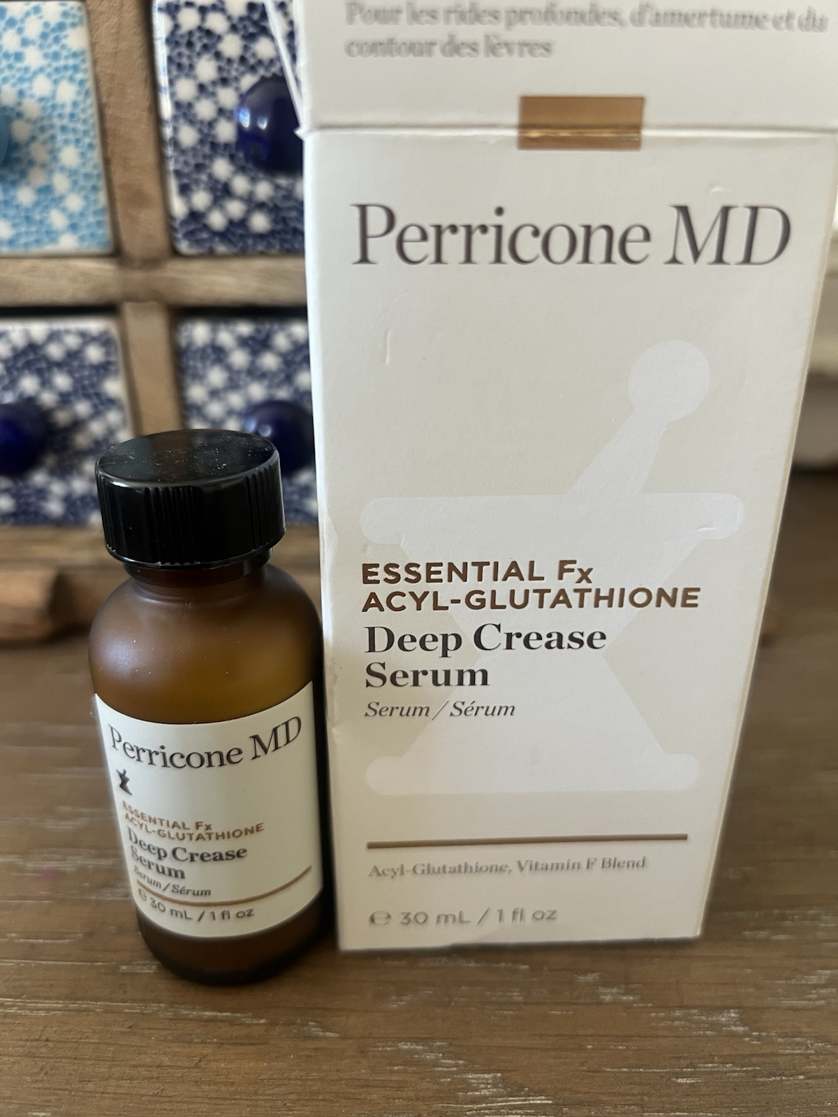 Perricone MD Essential Fx Acyl-Glutathione Deep Crease Serum 1 oz Anti-Aging Eye Treatment