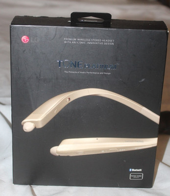 New LG Tone Platinum Bluetooth Headset Wireless HBS-1100