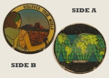 Geocaching Discover Your World Challenge Coin 1 23