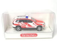 VW Touareg Feuerwehr 1:87 Wiking In OVP-