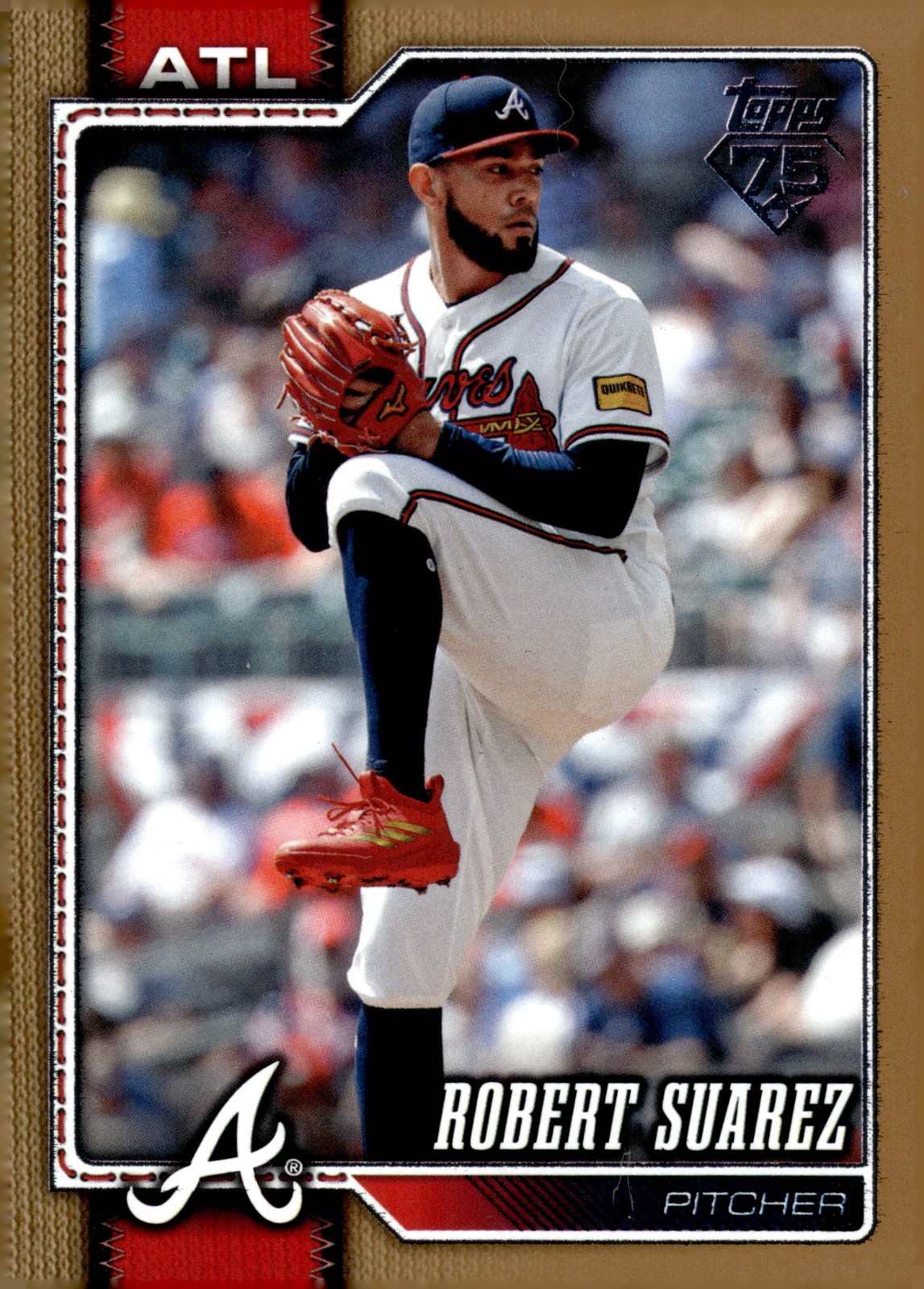 2026 Topps Update US44 Robert Suarez Gold Atlanta Braves /2026
