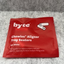 2 Pcs Dental Aligner Chewies Mouth Trays Retainer Seaters Orthodontic BYTE