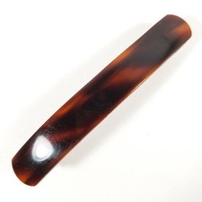 Vintage Goody Stay Tight Hair Barrette 3.75" Tortoise Shell Clasp Clip Y2K