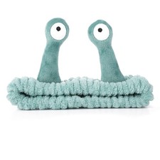 Molain Face Wash Headband, Palm and Snail Spa Hair 1 Count Pack of 1 , Green