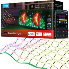 Govee Smart Net Lights 2.8x9.4ft RGBIC Outdoor Green