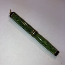 VINTAGE WAHL-EVERSHARP GREEN GOLD RING TOP FOUNTAIN PEN #2 MANIFOLD TIP 14K Nib