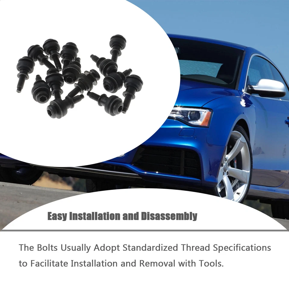 14 piezas pernos de cubierta de válvula aptos para Audi A4 A5 A6 A7 A8 Q5 S4 S5 SQ5 3,0 L V6 Foto 4 de 4