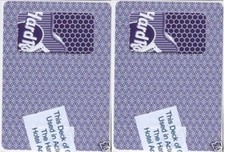 2 PURPLE DECKS HARD ROCK CASINO LAS VEGAS PLA...