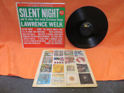 Silent Night-13-Lawrence Welk--Record LP Vinyl--1961--Dot--DLP-25,397--Christmas