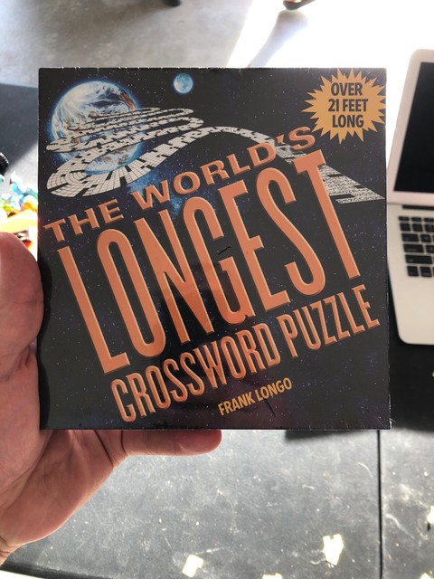 The world s longest crossword puzzle by frank longo 2005 hardcover for sale online ebay