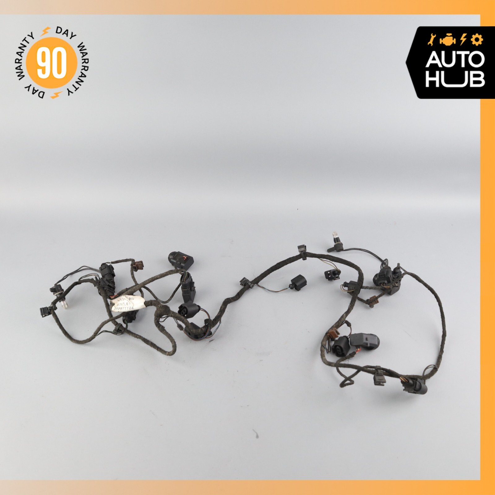 Bentley Continental GT GTC Rear Bumper Parking Sensor Wire Harness PDC OEM