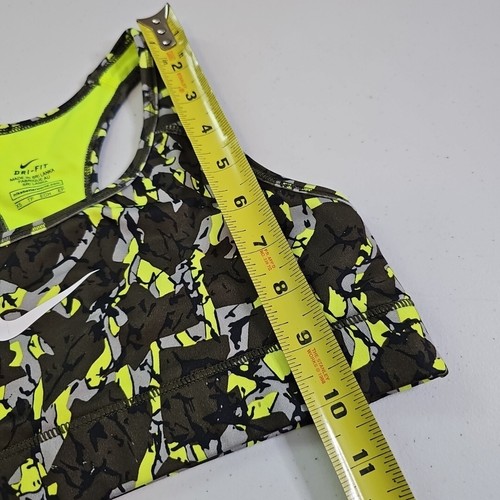 NIKE Pro DRI-FIT Multi-colored Sports Bra Racerback Womens Size XS - Picture 7 of 8