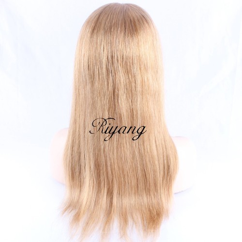 Echthaar Lace Front Perücke für Damen lang natur seidig glatt volle Perücke #27 NEU - Bild 5 von 25