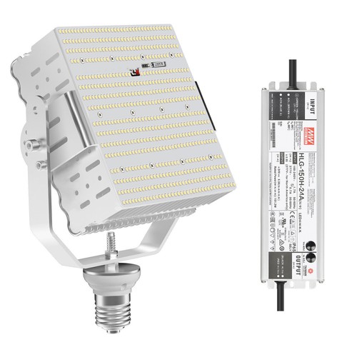 150W Shoebox LED Retrofit Kit Replace 400-600W HID/MH/HPS Parking Lot Road Light - Picture 8 of 9