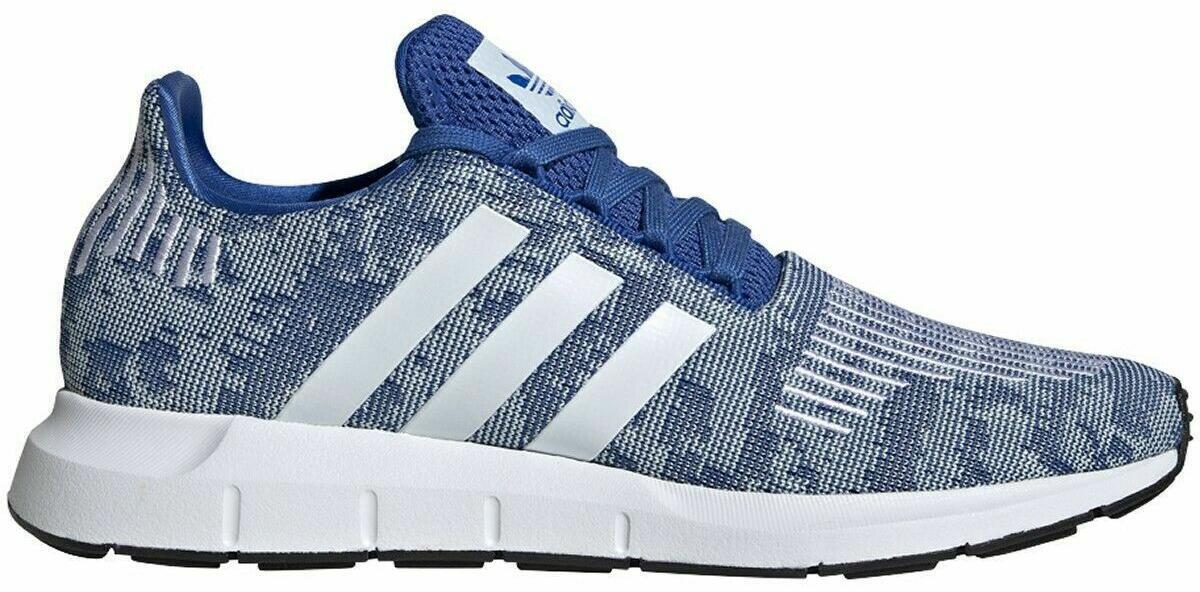 ADIDAS SWIFT CLOUDFOAM RUN SNEAKERS MENS SIZE 13 BLUE GRAY WHITE adidas Originals Men main image 2