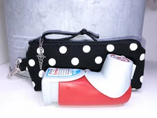 Inhaler Zipper Pouch, Asthma Inhaler Case, Rescue Asthma Puffer, Inhaler Carrier