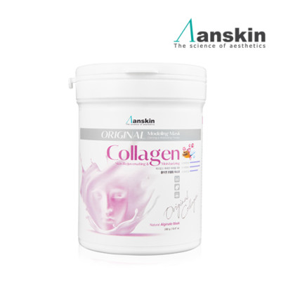 Anskin Original Collagen Modeling Mask Pack 240g-Skin Rejuvenating, Moisturizing