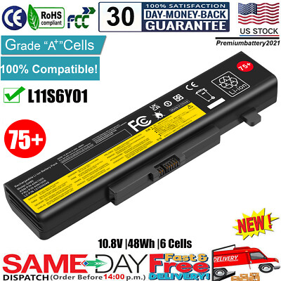 Battery for Lenovo G480 G485 G500 G510 G580 G580A G585 G700 L116Y01 L11S6F01 US