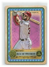 Bryce Harper 2019 Topps Gypsy Queen Tarot of the Diamond Green SP #150 - NATS